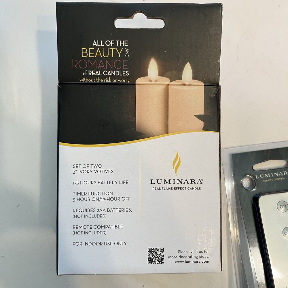 Luminara Flameless Moving Lot 6 Wick LED Battery Tea Light Candles w/Remote - Picture 10 of 11